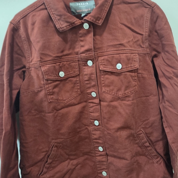 Torrid Women's Red Jacket - Picture 5 of 6